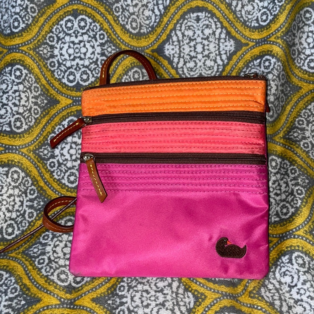 Dooney and Bourke bright colored crossbody